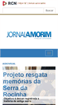 Mobile Screenshot of jornalamorim.com.br